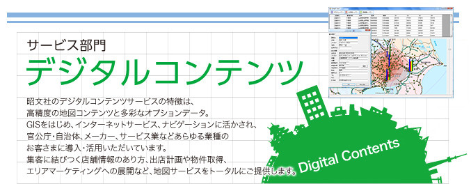 サービス部門 デジタルコンテンツ