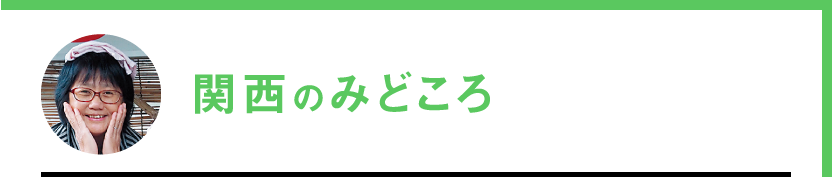 関西のみどころ