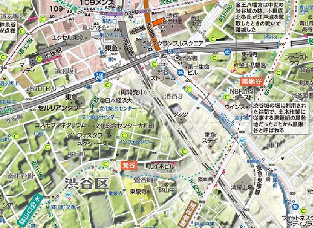 東京 23 区 の 地図