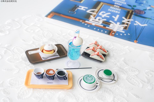 ぬい撮り」にピッタリなカフェメニューのミニチュアフィギュア